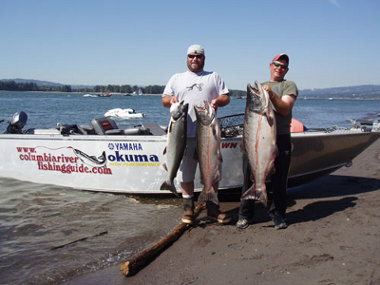 Columbia Salmon Fishing Guides